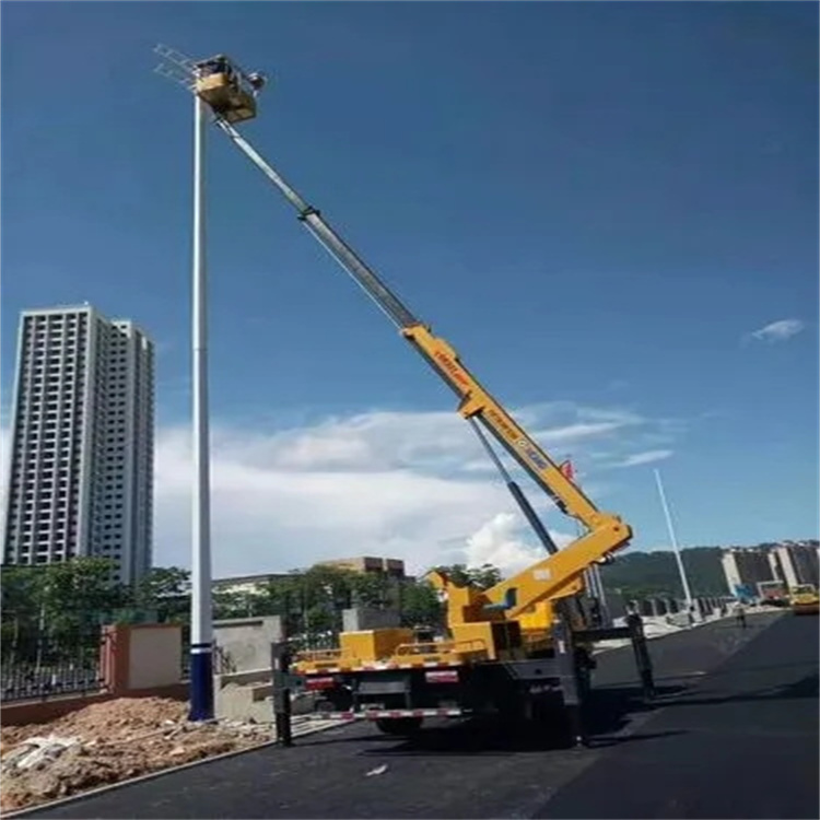 安州维修路灯的曲臂升降车出租