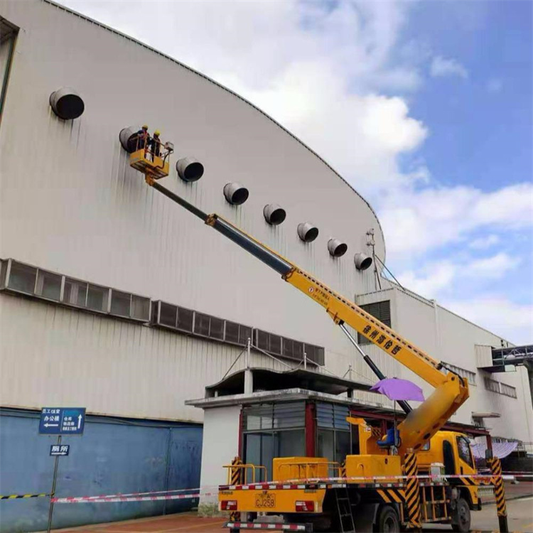 安州高空作业车出租服务：专业广告牌安装解决方案